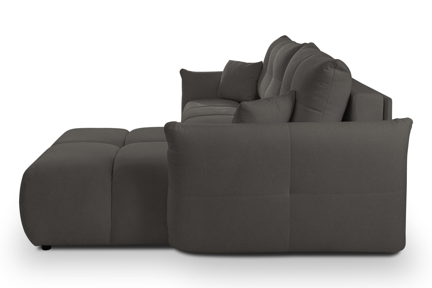 Lask BASE Corner Sofa with Sleeping Function – 257 x 177 cm – Left or Right Configuration