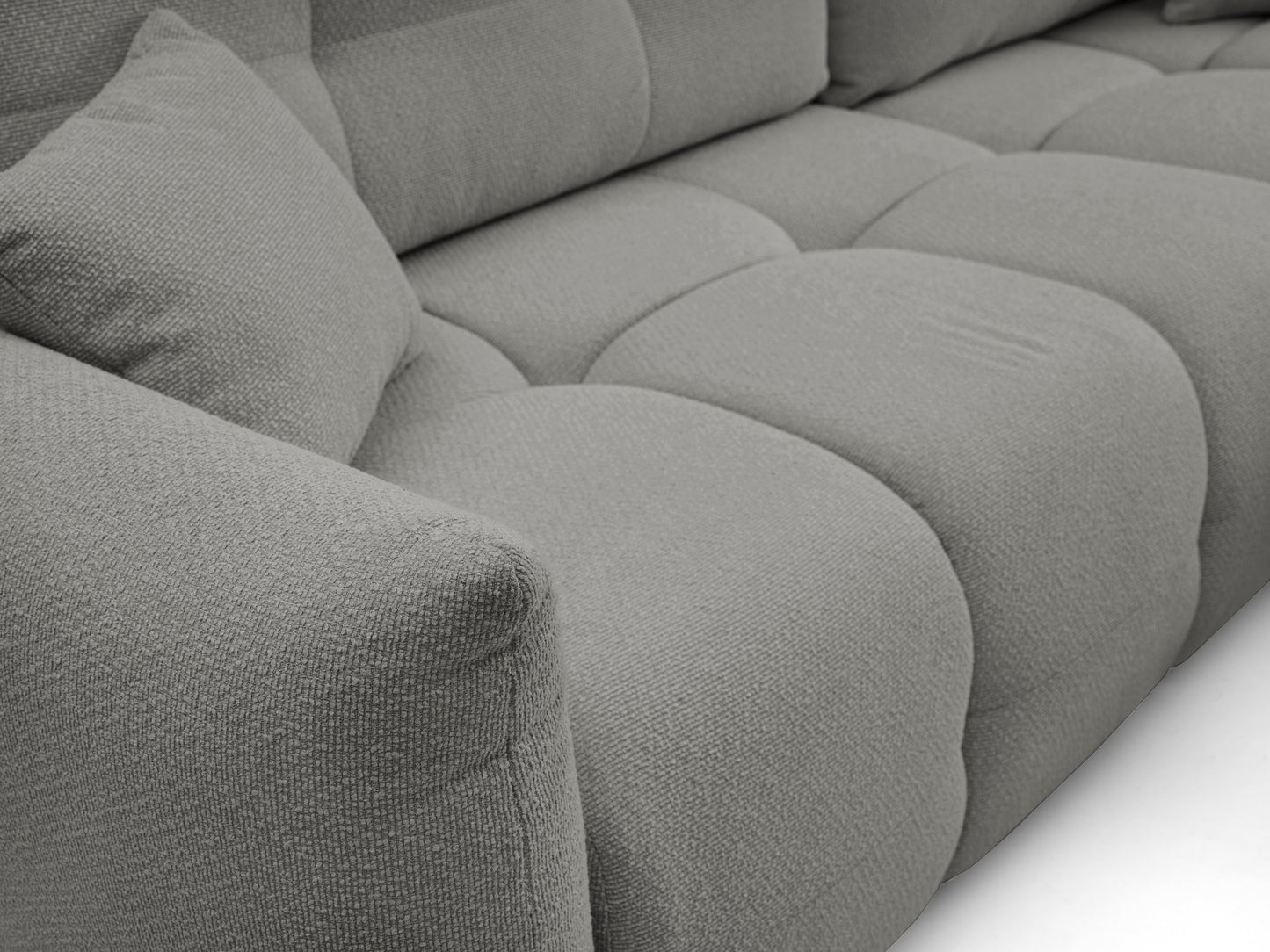 Lask BASE Corner Sofa with Sleeping Function – 257 x 177 cm – Left or Right Configuration