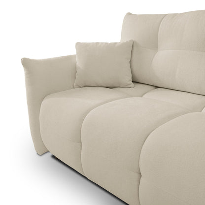 Lask BASE Corner Sofa with Sleeping Function – 257 x 177 cm – Left or Right Configuration