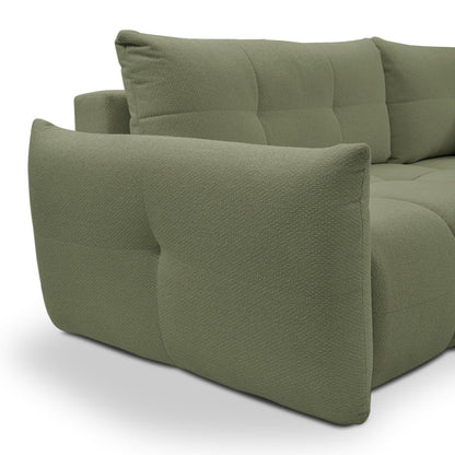 Lask BASE Corner Sofa with Sleeping Function – 257 x 177 cm – Left or Right Configuration