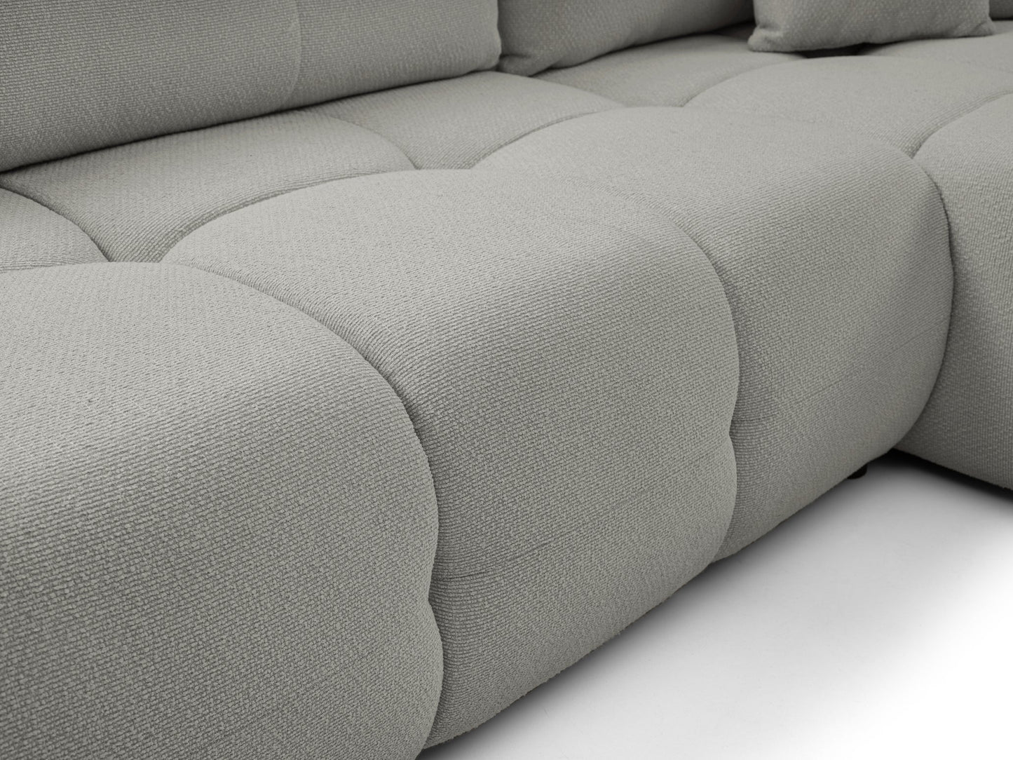 Lask BASE Corner Sofa with Sleeping Function – 257 x 177 cm – Left or Right Configuration