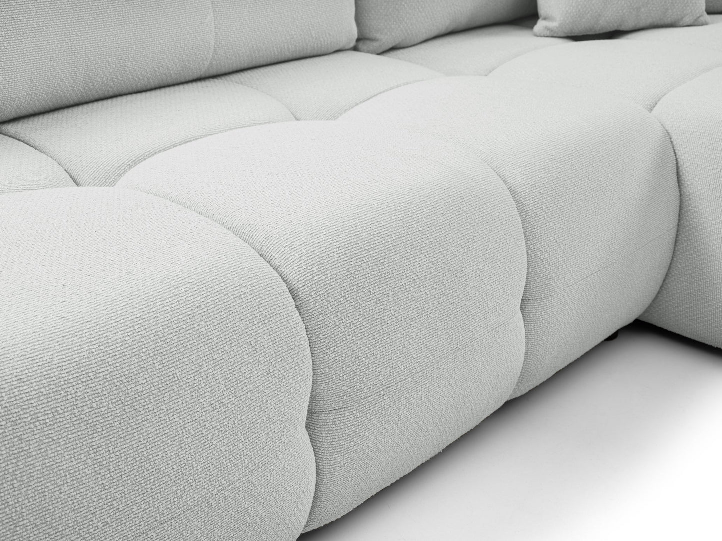 Lask BASE Corner Sofa with Sleeping Function – 257 x 177 cm – Left or Right Configuration