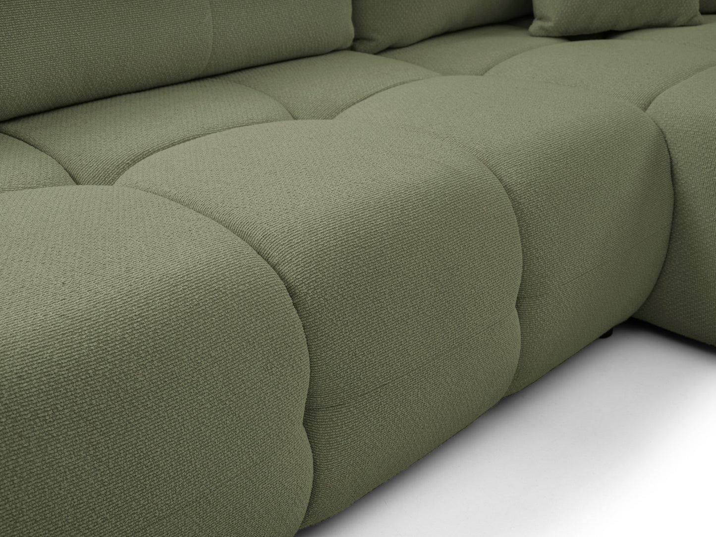 Lask BASE Corner Sofa with Sleeping Function – 257 x 177 cm – Left or Right Configuration