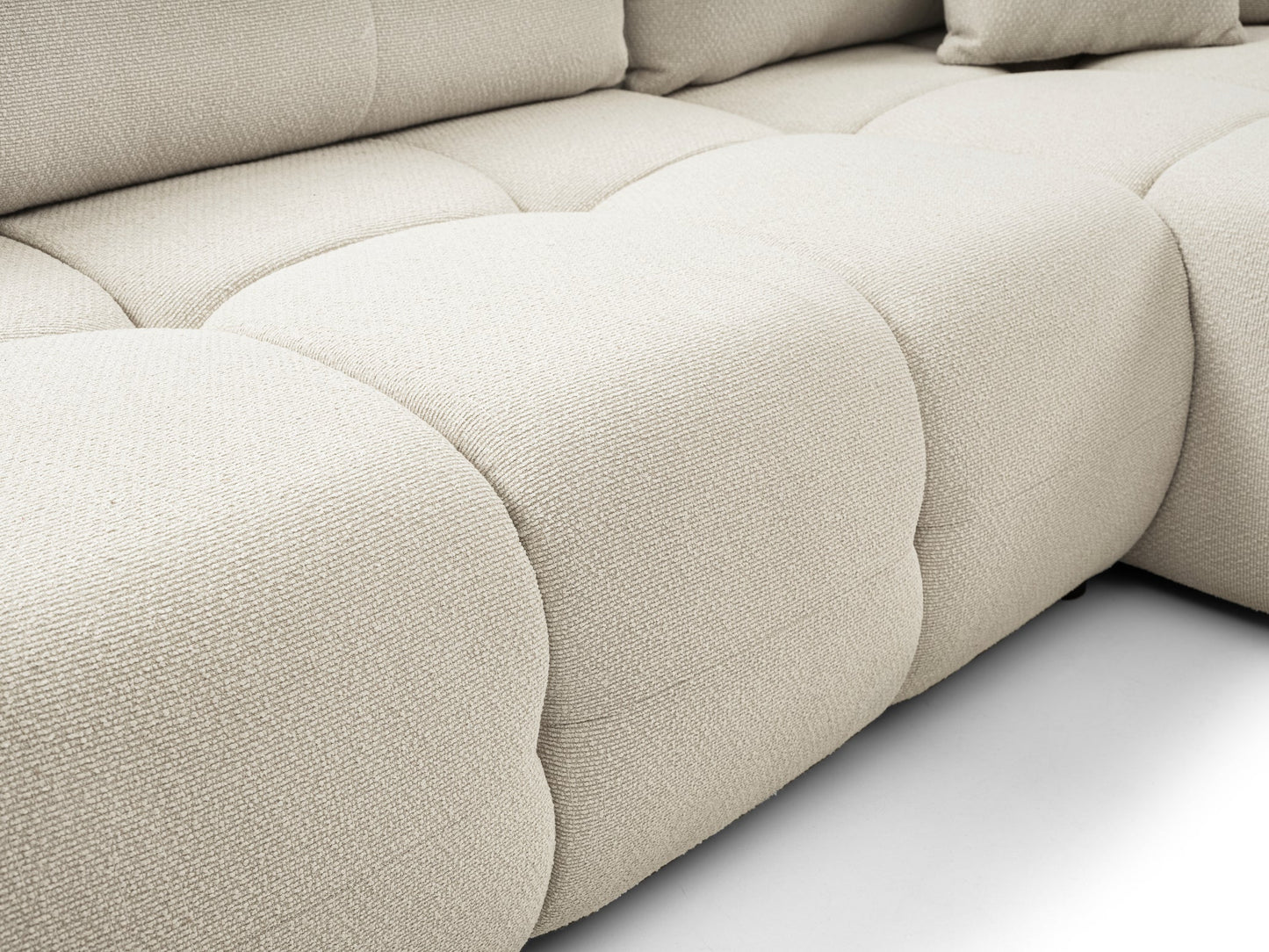 Lask BASE Corner Sofa with Sleeping Function – 257 x 177 cm – Left or Right Configuration