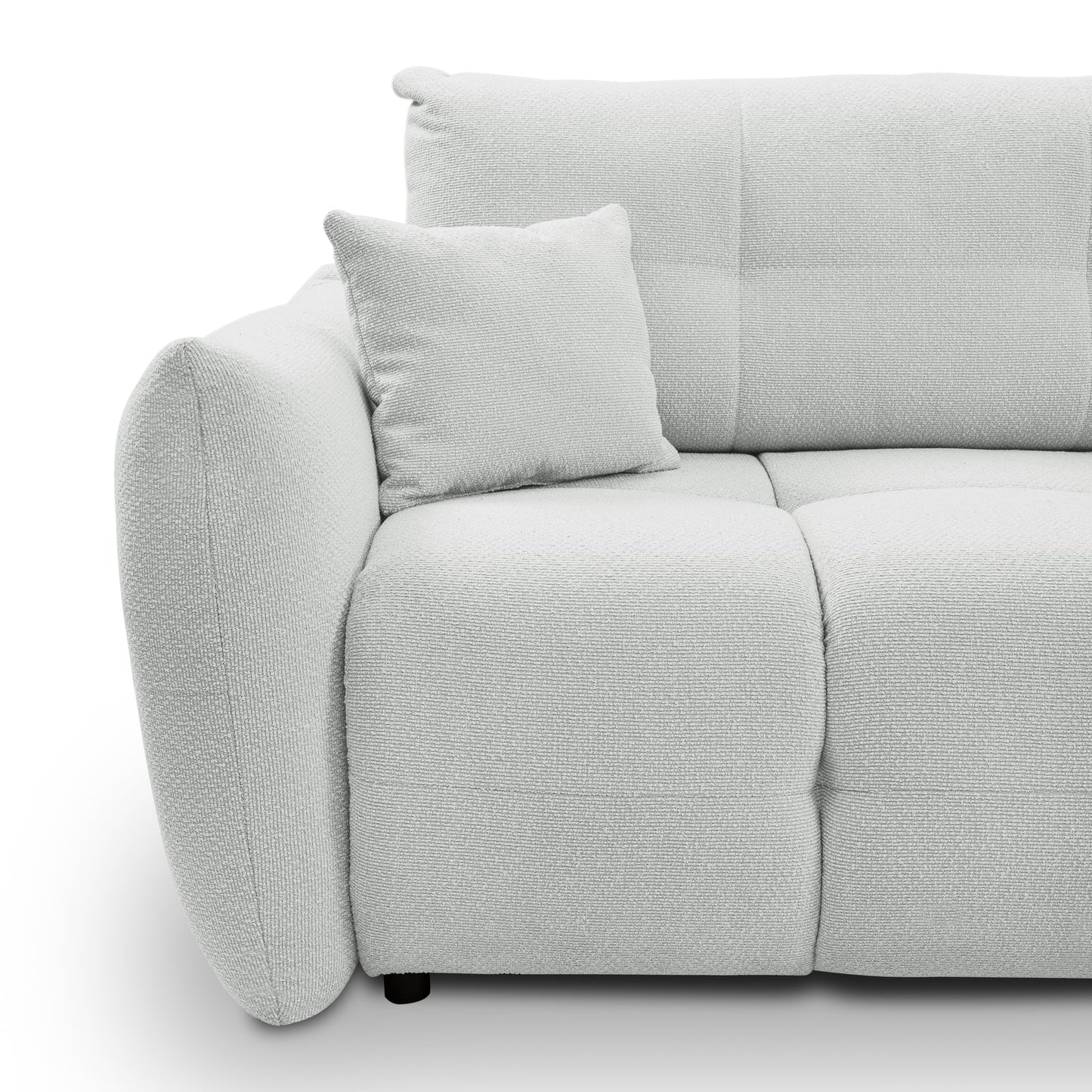 Lask BASE Corner Sofa with Sleeping Function – 257 x 177 cm – Left or Right Configuration