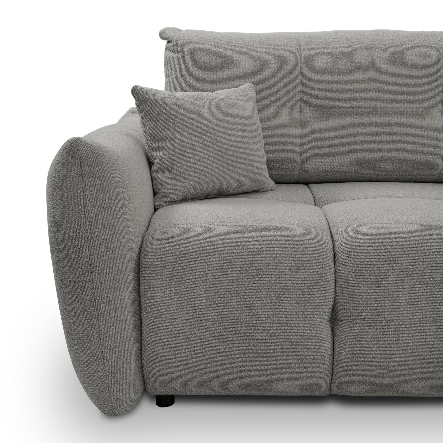 Lask BASE Corner Sofa with Sleeping Function – 257 x 177 cm – Left or Right Configuration