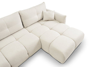 Lask BASE Corner Sofa with Sleeping Function – 257 x 177 cm – Left or Right Configuration