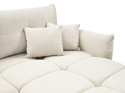 Lask BASE Corner Sofa with Sleeping Function – 257 x 177 cm – Left or Right Configuration