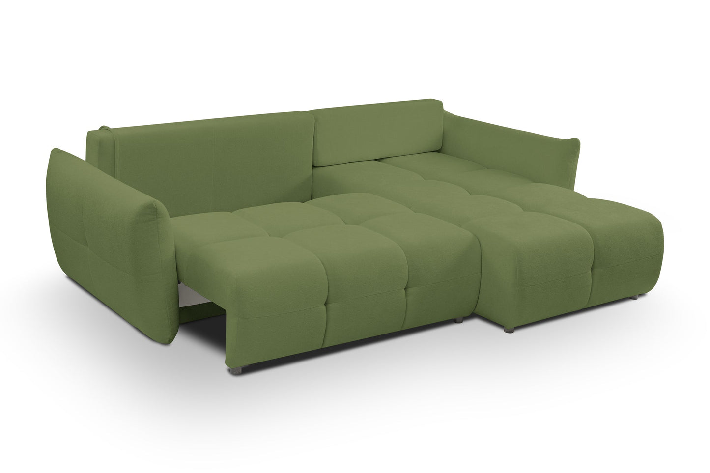 Lask BASE Corner Sofa with Sleeping Function – 257 x 177 cm – Left or Right Configuration