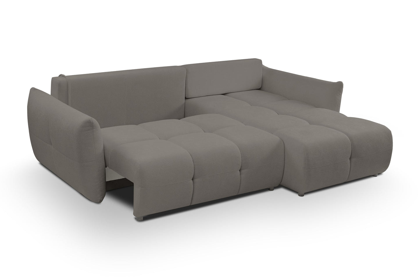 Lask BASE Corner Sofa with Sleeping Function – 257 x 177 cm – Left or Right Configuration