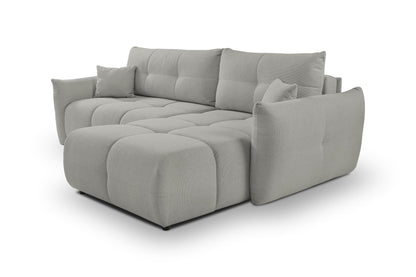 Lask BASE Corner Sofa with Sleeping Function – 257 x 177 cm – Left or Right Configuration