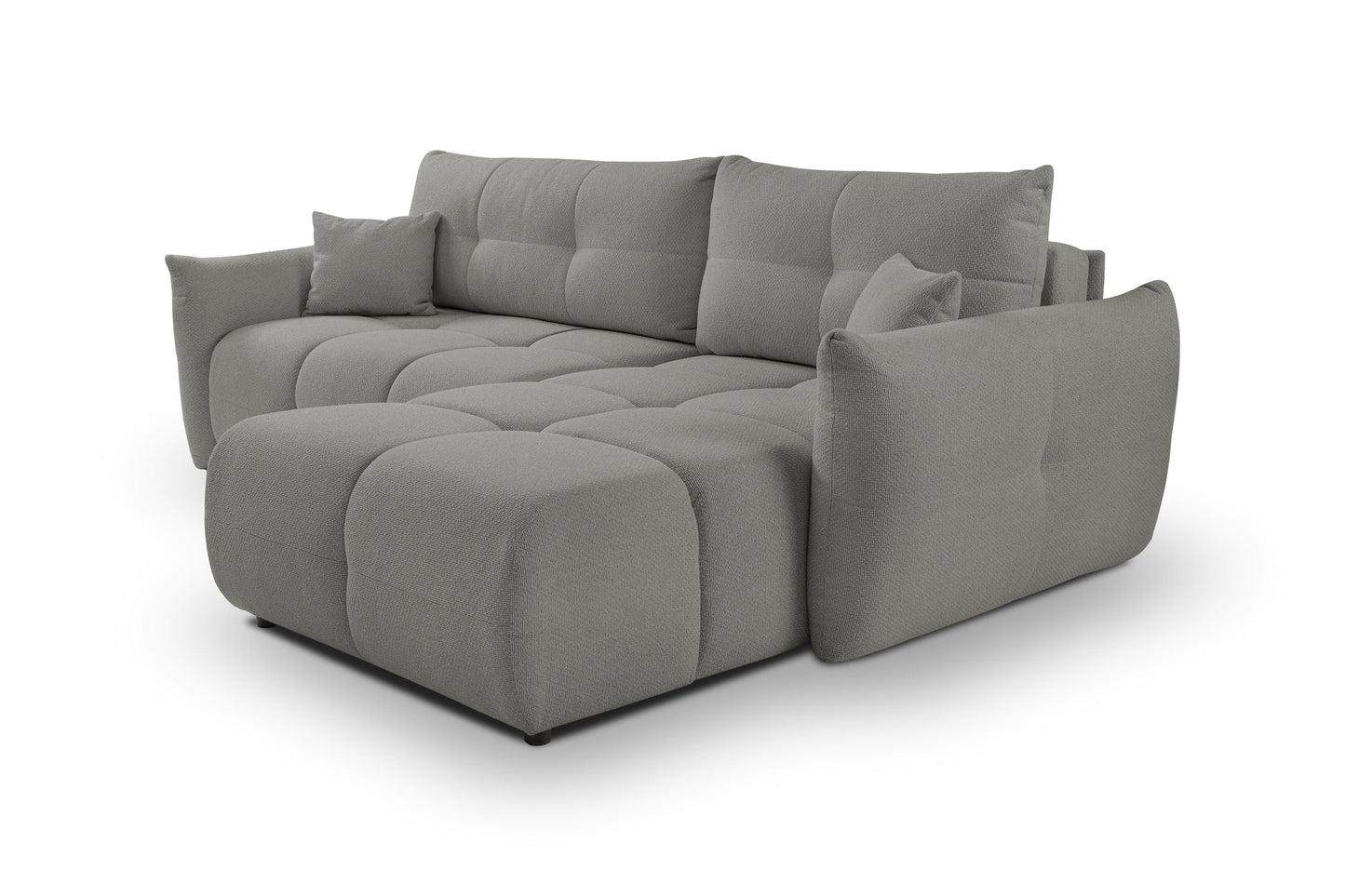 Lask BASE Corner Sofa with Sleeping Function – 257 x 177 cm – Left or Right Configuration