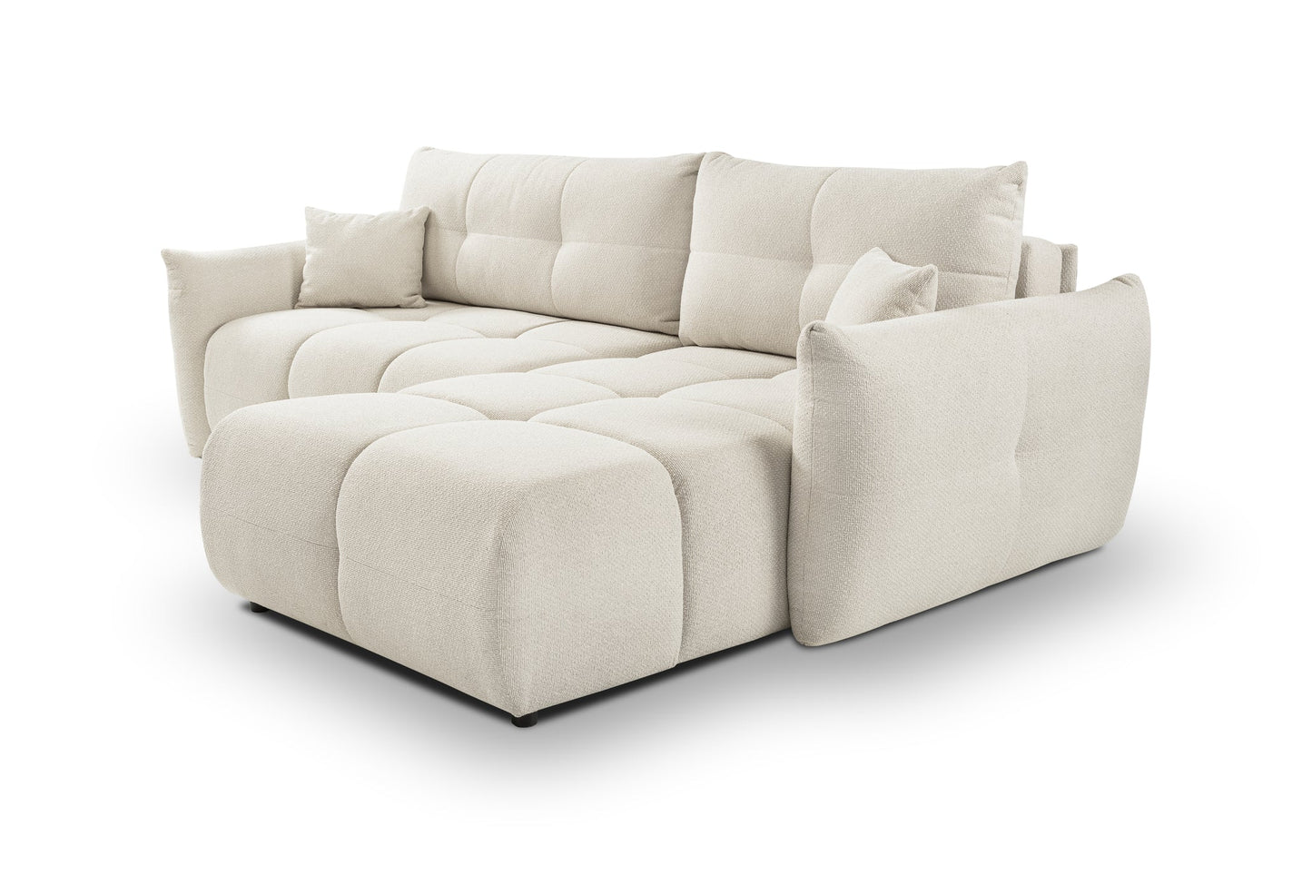 Lask BASE Corner Sofa with Sleeping Function – 257 x 177 cm – Left or Right Configuration