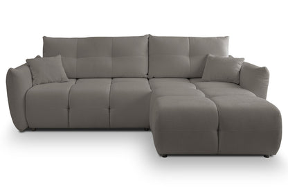 Lask BASE Corner Sofa with Sleeping Function – 257 x 177 cm – Left or Right Configuration