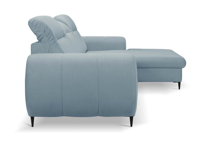 Lask BIANCO Corner Sofa with Sleeping Function – 275 x 166 cm – Left or Right Configuration