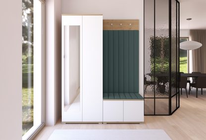 PK Sevilla 7 Hallway Wardrobe -Upholstered Panels in Various Colours
