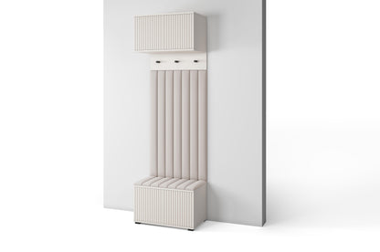 PK Rayo 5 Hallway Wardrobe - Upholstered Panels in Various Colours