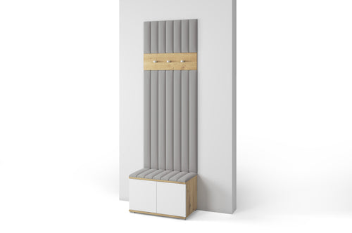 PK Sevilla 12 Hallway Wardrobe - Upholstered Panels in Various Colours