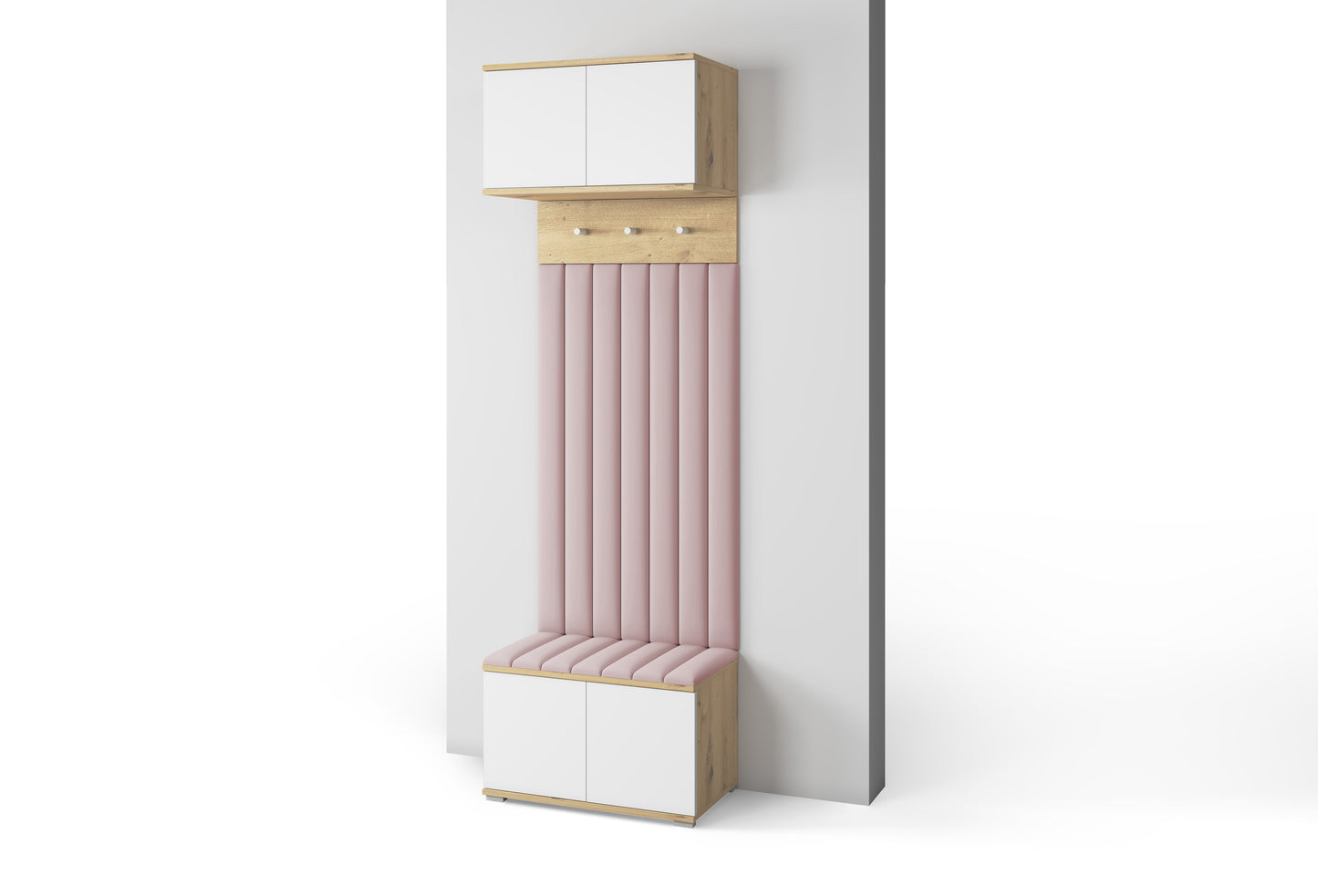 PK Sevilla 11 Hallway Wardrobe - Upholstered Panels in Various Colours