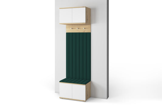 PK Sevilla 11 Hallway Wardrobe - Upholstered Panels in Various Colours