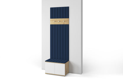PK Sevilla 12 Hallway Wardrobe - Upholstered Panels in Various Colours