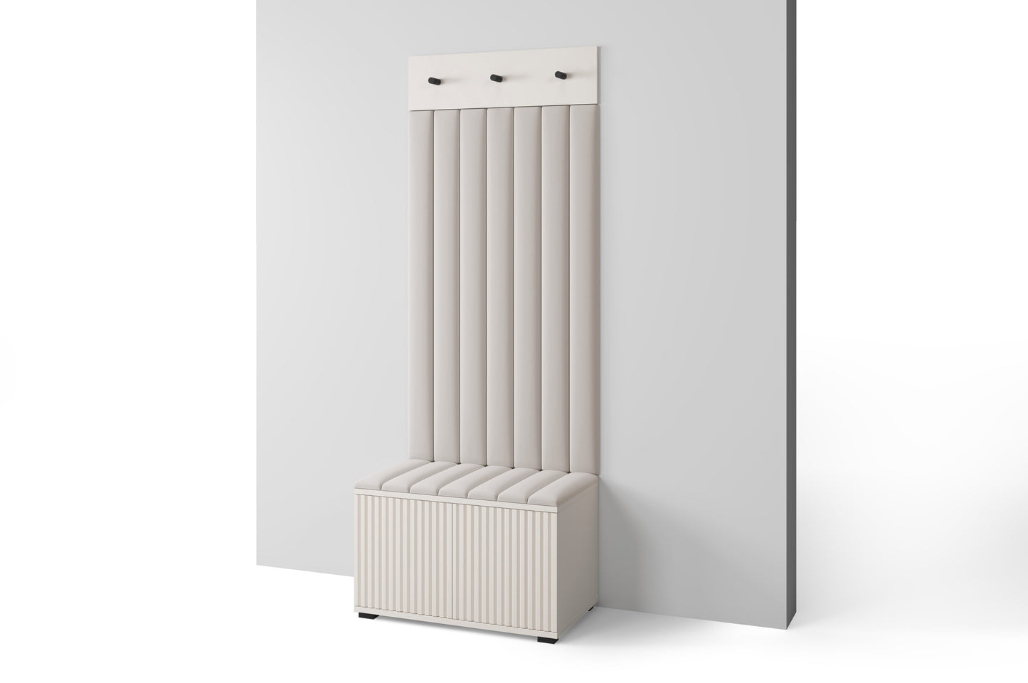 PK Rayo 6 Hallway Wardrobe - Upholstered Panels in Various Colours