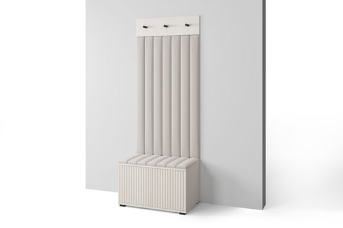 PK Rayo 6 Hallway Wardrobe - Upholstered Panels in Various Colours