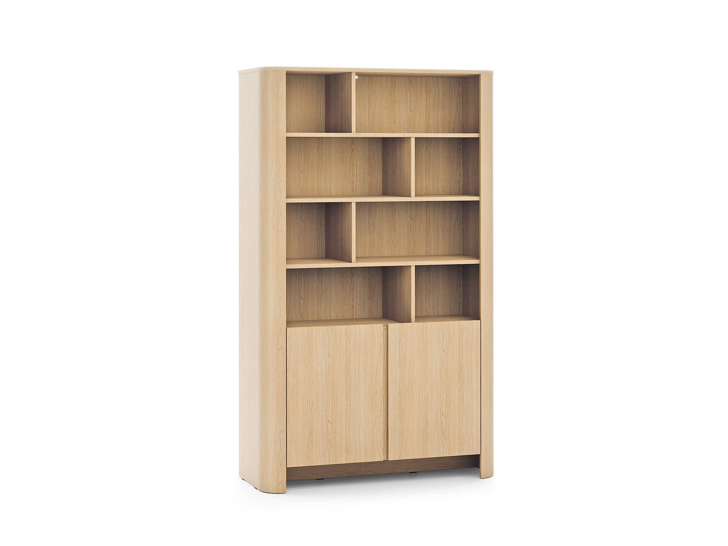 PI Bari Bookcase – Vicenza Oak Finish