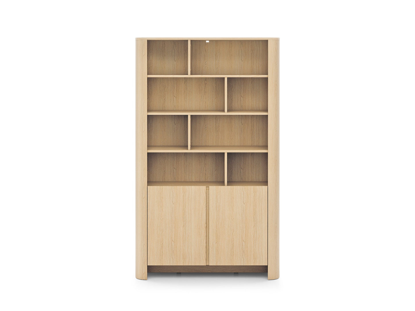 PI Bari Bookcase – Vicenza Oak Finish