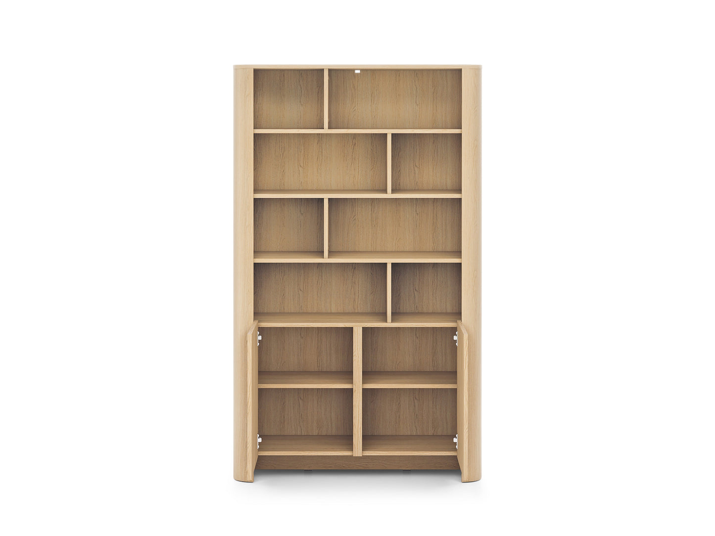 PI Bari Bookcase – Vicenza Oak Finish