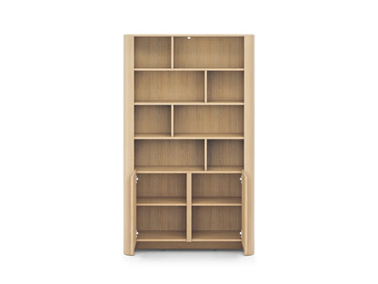 PI Bari Bookcase – Vicenza Oak Finish