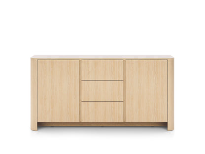 PI Bari Sideboard with Drawers – Vicenza Oak