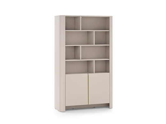 PI Bari Bookcase – Cashmere Finish