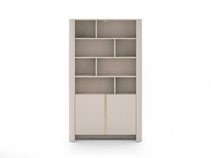 PI Bari Bookcase – Cashmere Finish