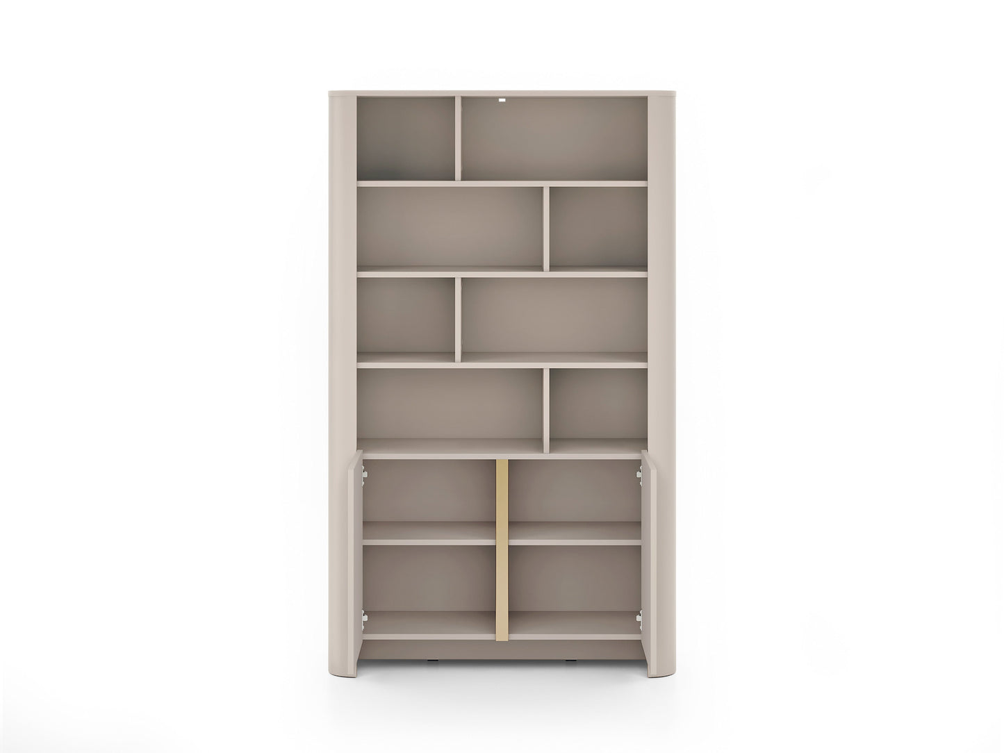 PI Bari Bookcase – Cashmere Finish