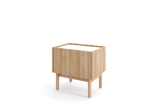PI Boho Bedside Table S50  – Riviera Oak