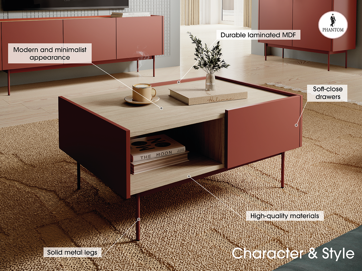 Color Coffee Table Cashmere