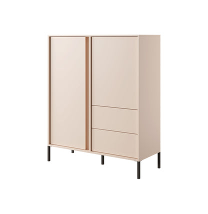 Lask Dast Tall Sideboard 2D2S – 123.4x103.3x39.5 cm