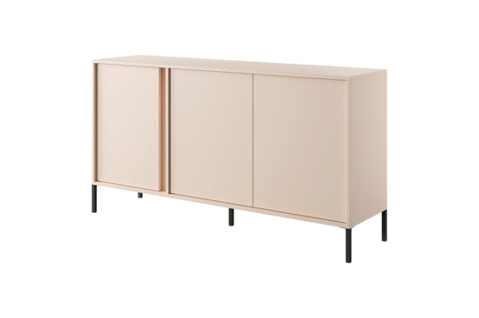 Lask Dast Sideboard 153 cm | 3-Door Storage Cabinet