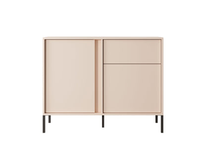 Lask Dast Highboard Cabinet 103 cm | 2 Doors, 1 Drawer