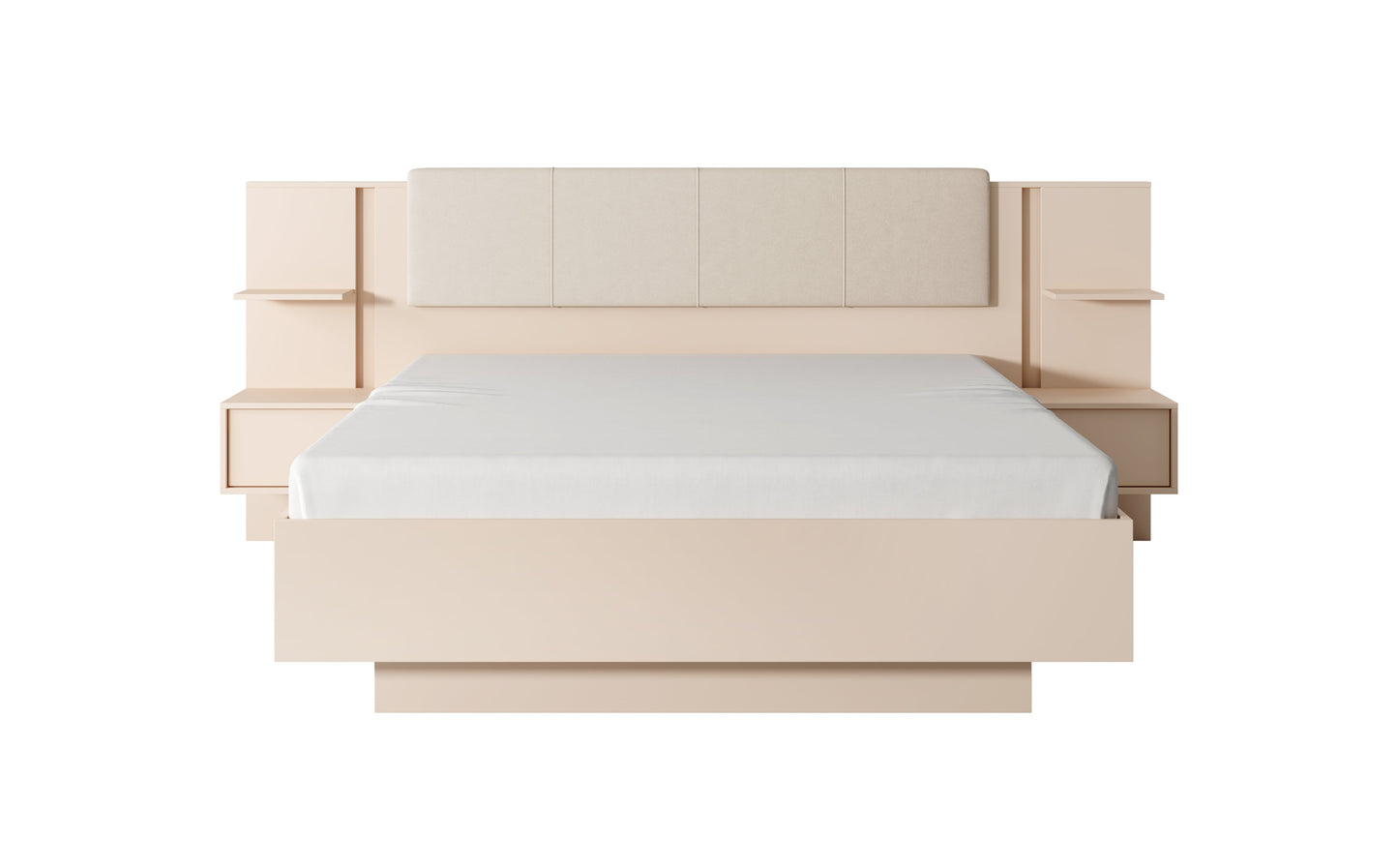 Lask Dast – Bed with Nightstands