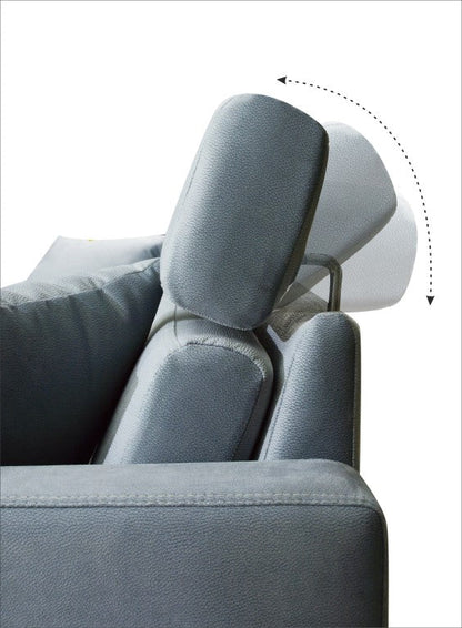 Solar Corner Sofa Soft Grey 165 x 235 cm