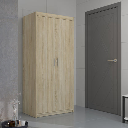 LE Elena 2D DL02 Wardrobe in Sonoma Oak