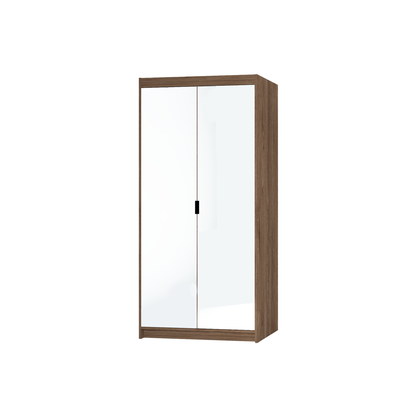 LE Elena 2D Mirrored Wardrobe in Lefkas Oak