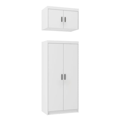 LE Elena 2D NAELDL02 Overhead Cabinet in White