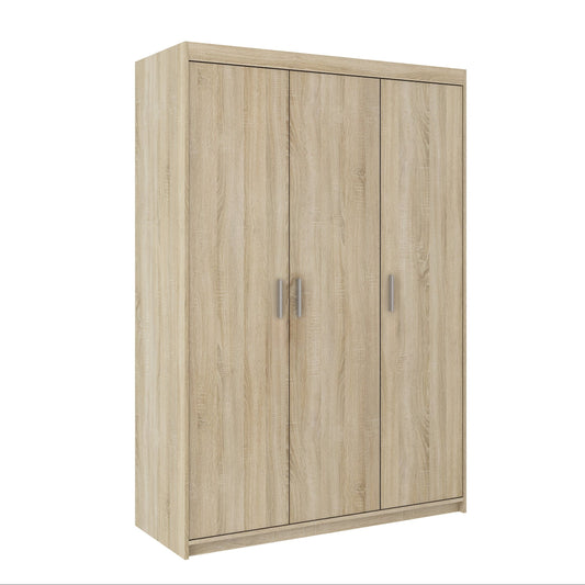 LE Elena 3D DL03 Wardrobe in Sonoma Oak