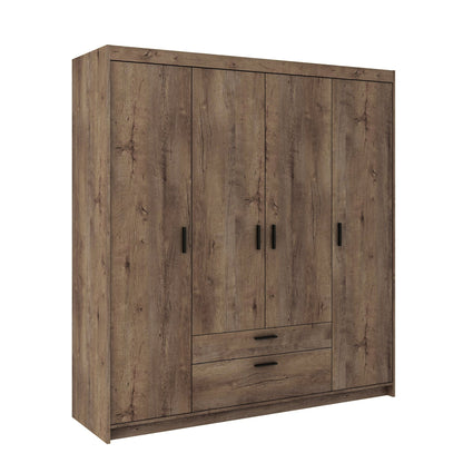 LE Elena 4D DL04 Wardrobe in Lefkas Oak