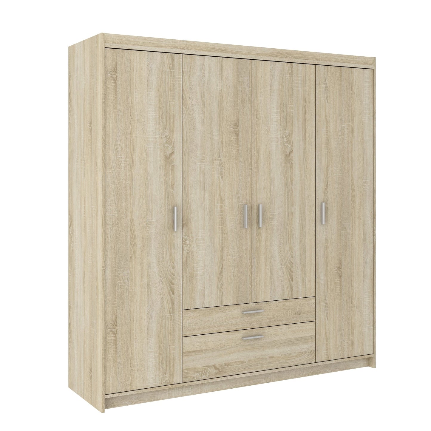 LE Elena 4D DL04 Wardrobe in Sonoma Oak