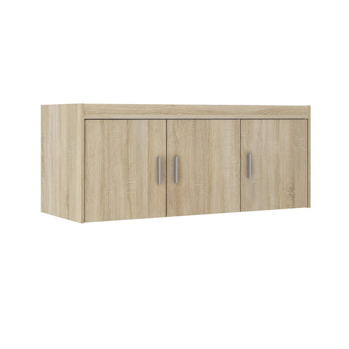 LE Elena 3D NAELDL03 Overhead Cabinet in Sonoma Oak