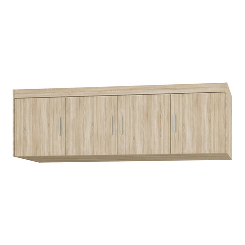 E Elena 4D NAELSO04 Overhead Cabinet in Sonoma Oak
